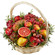 fruit basket with Pomegranates. Brazil